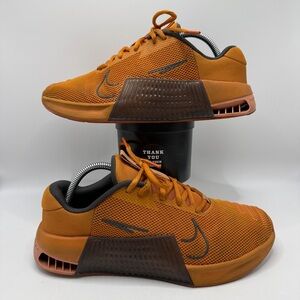 Nike Metcon 9 AMP Training Shoes Men’s 9.5 Orange DZ2617-800